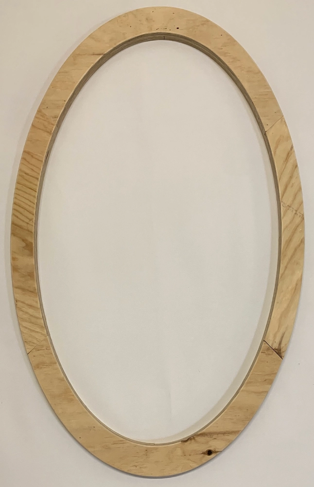 Cornice-Ovale-Legno-Pino-Vista-Superiore